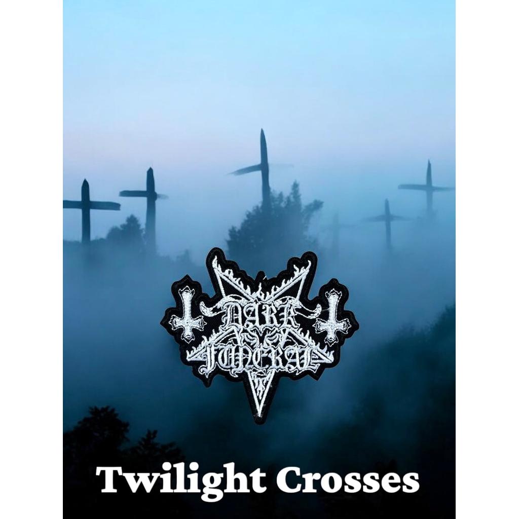 Dark Funeralin logo kangasmerkki - Hoopee.fi