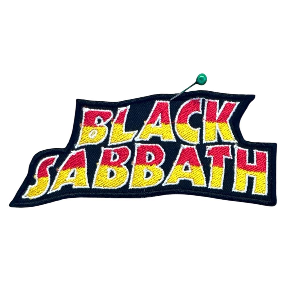 Black Sabbath - 2-row logo hihamerkki - Hoopee.fi