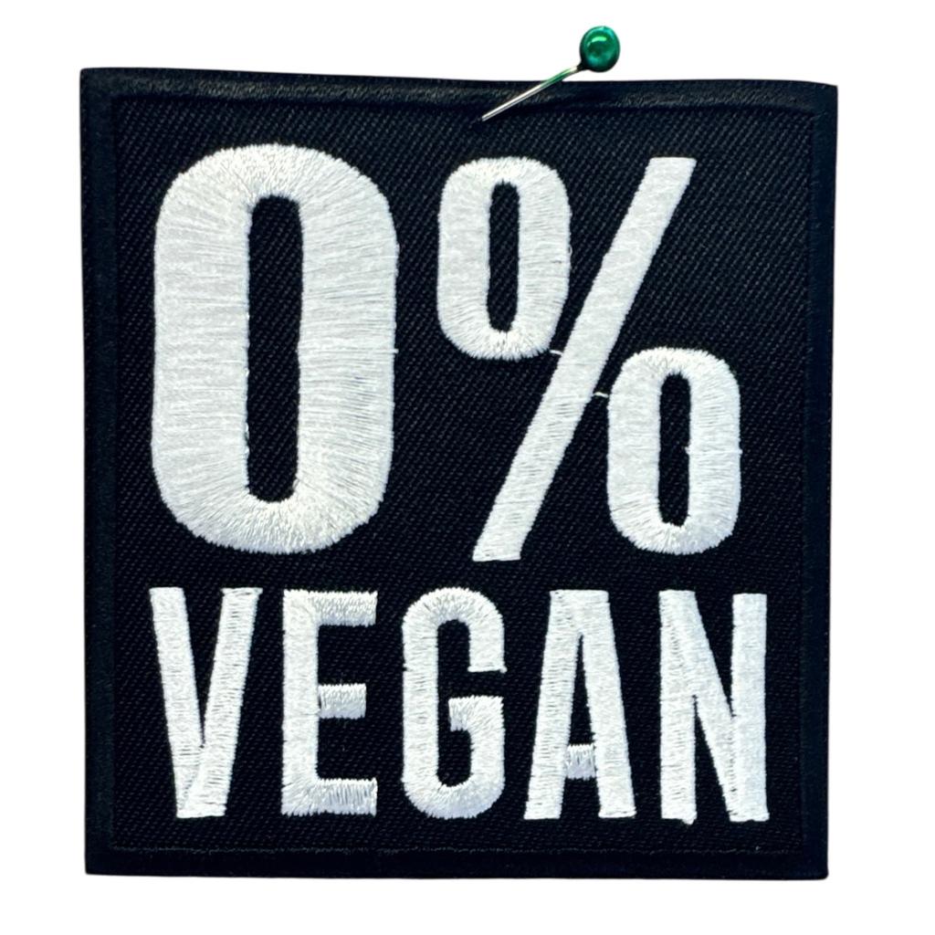 0% vegan haalarimerkki - Hoopee.fi
