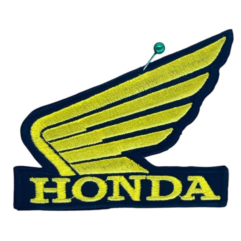 Honda - Yellow wing hihamerkki - Hoopee.fi