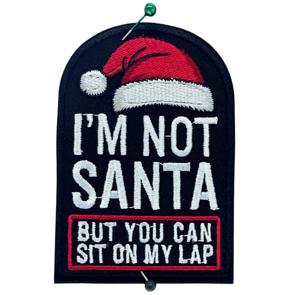 I am not Santa haalarimerkki - Hoopee.fi