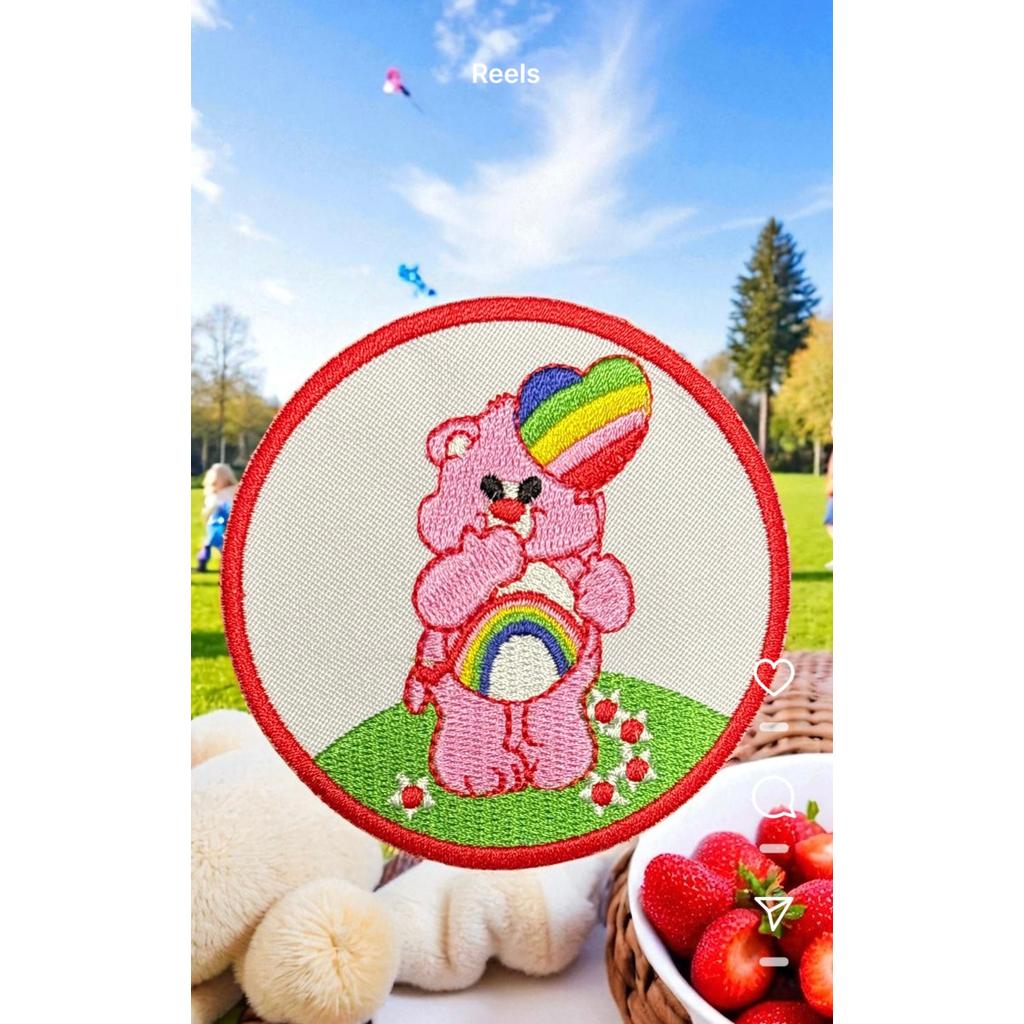 Halinalle pinkki kangasmerkki - Hoopee.fi