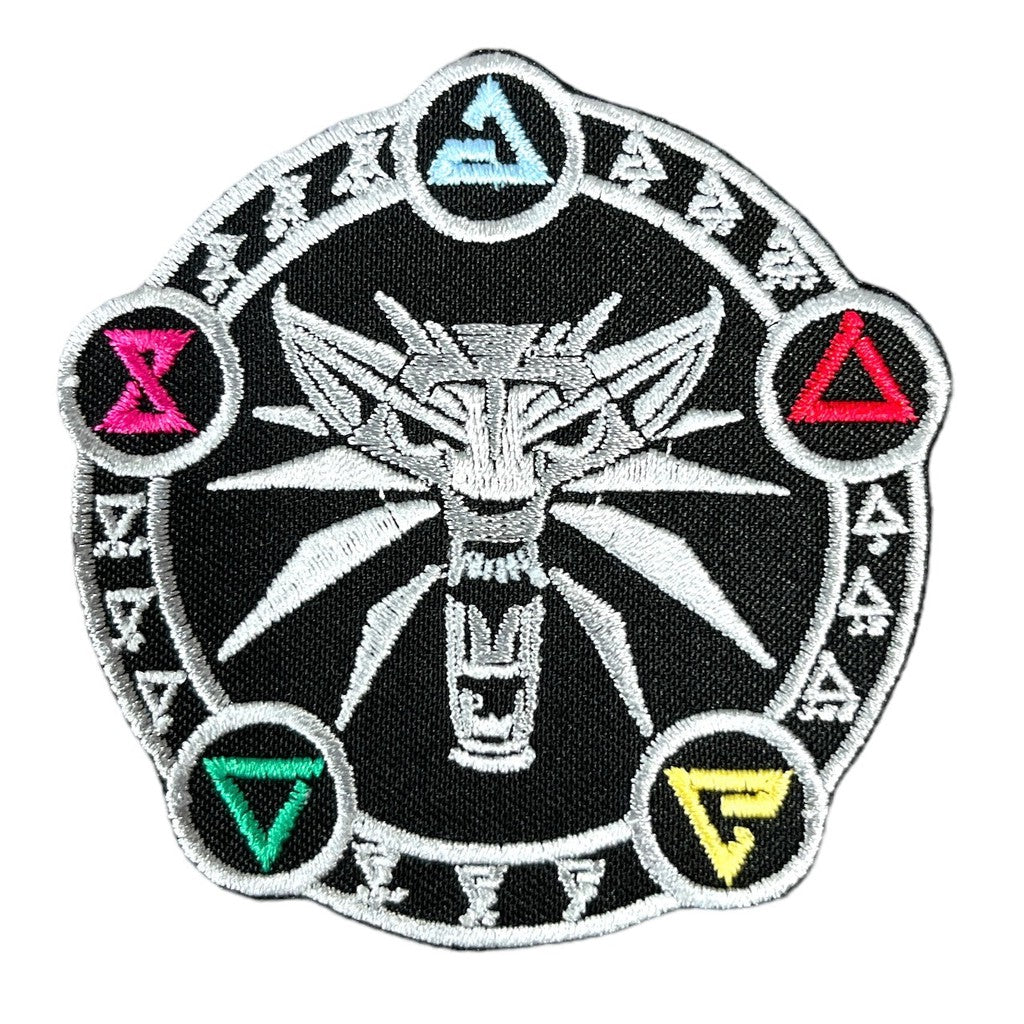 Witcher - Round hihamerkki - Hoopee.fi