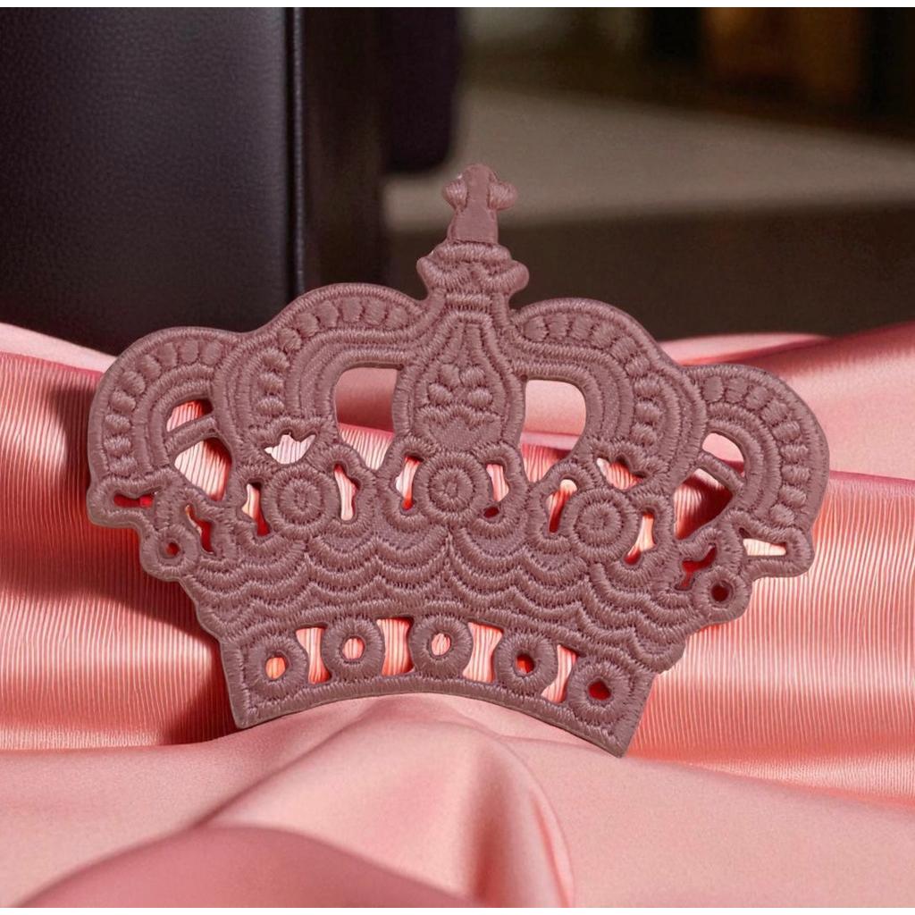 Pinkki kruunu hihamerkki - Hoopee.fi