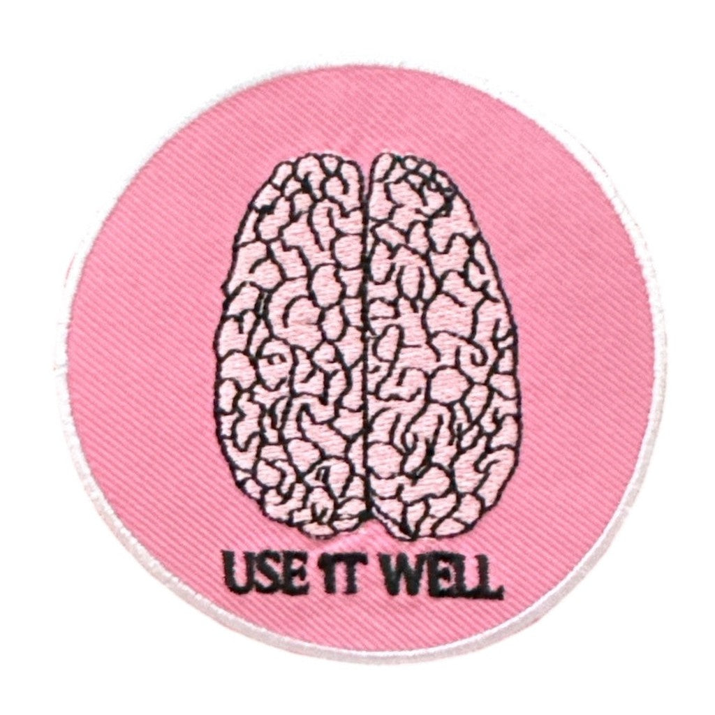 Brain - Use it well kangasmerkki - Hoopee.fi