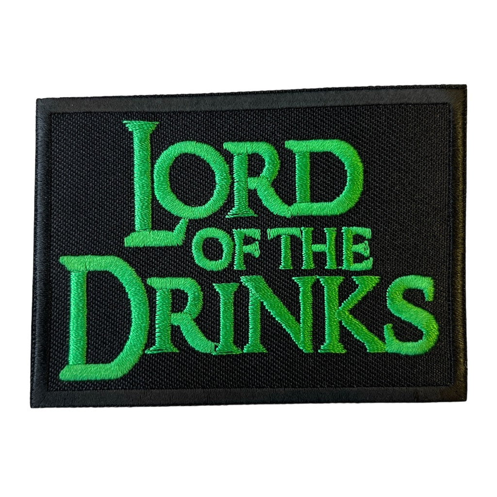 Lord of the Drinks kangasmerkki - Hoopee.fi