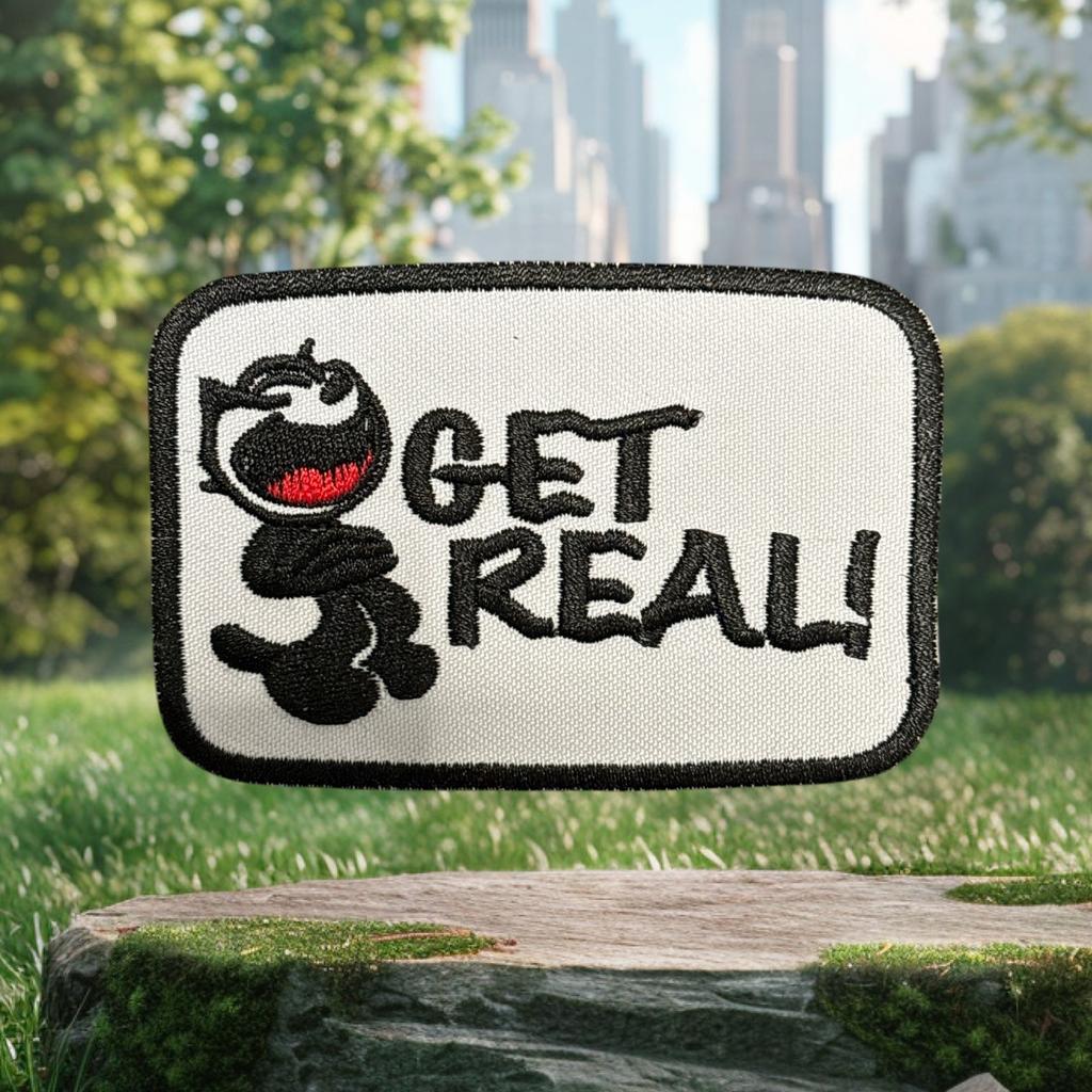 Felix the cat - Get real haalarimerkki - Hoopee.fi