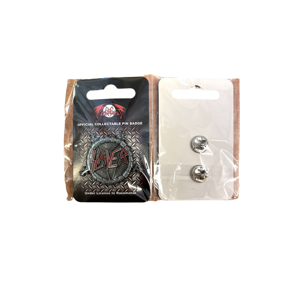 Slayer - Pentagram metallinen pinssi - Hoopee.fi