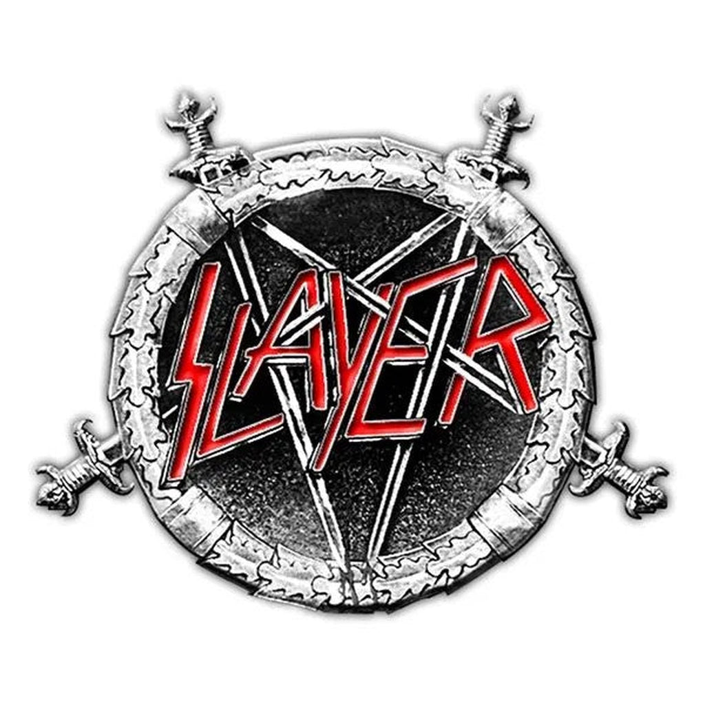Slayer - Pentagram metallinen pinssi - Hoopee.fi