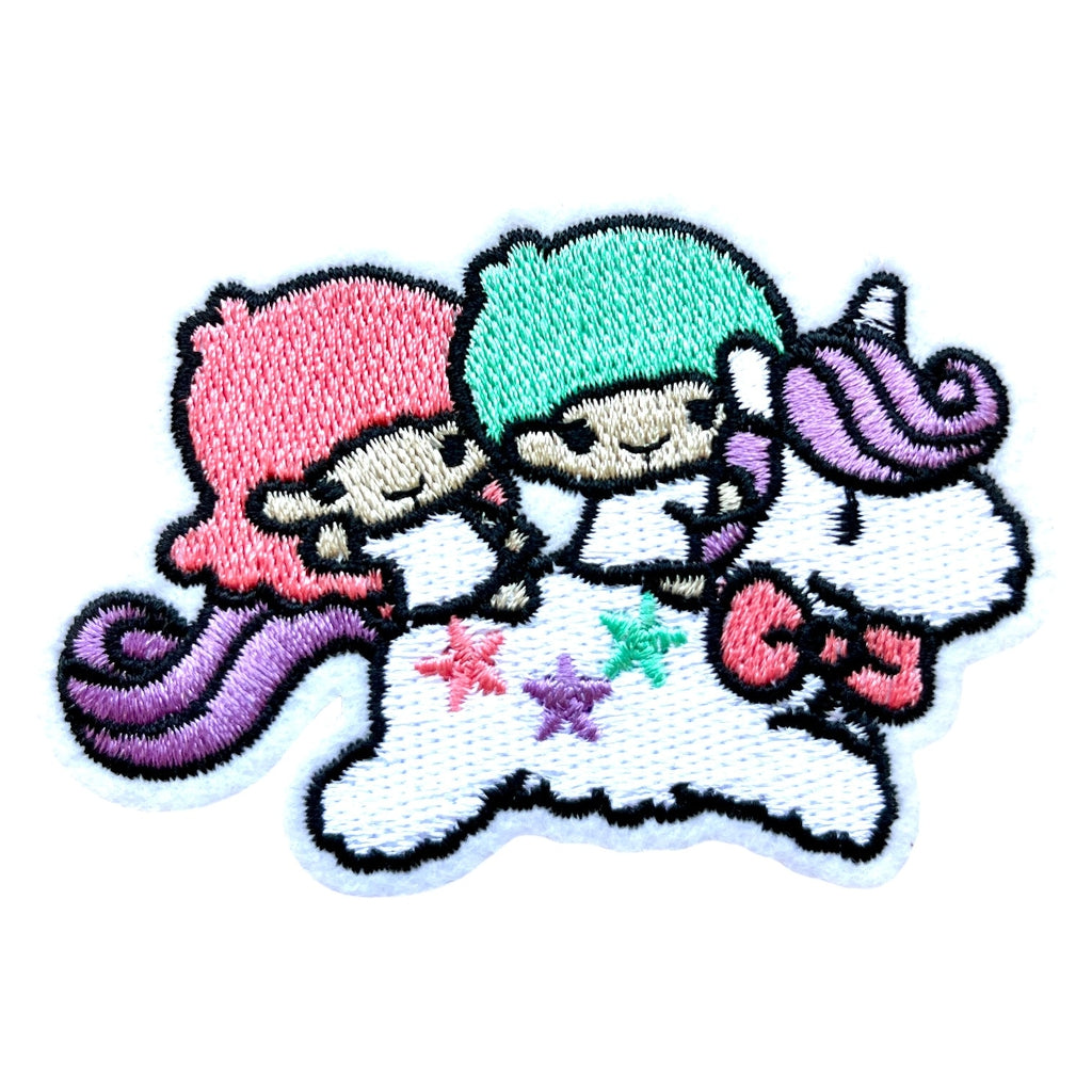 Babies ride unicorn kangasmerkki - Hoopee.fi