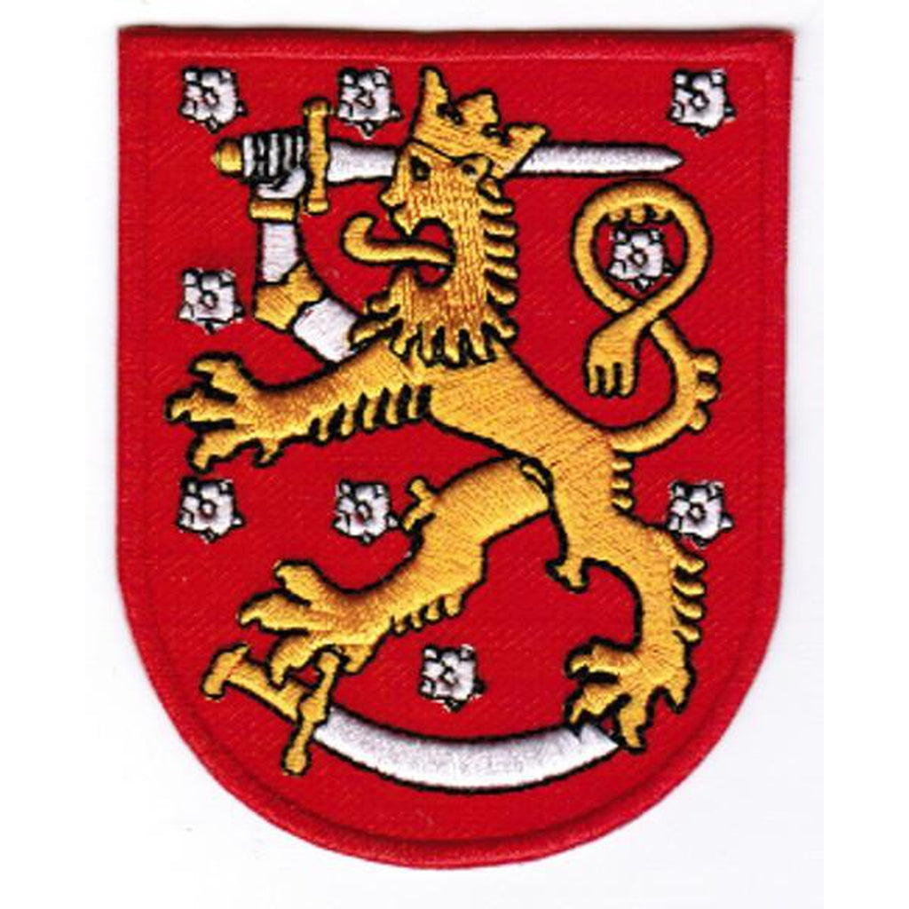 Leijona - Punainen hihamerkki - Hoopee.fi