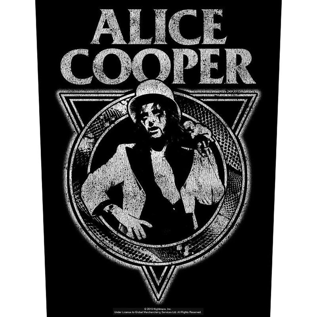 Alice Cooper - Snakeskin selkämerkki - Hoopee.fi