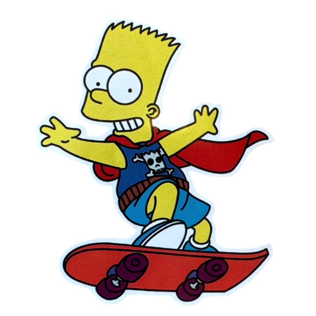 Bart - Superskater tarra - Hoopee.fi
