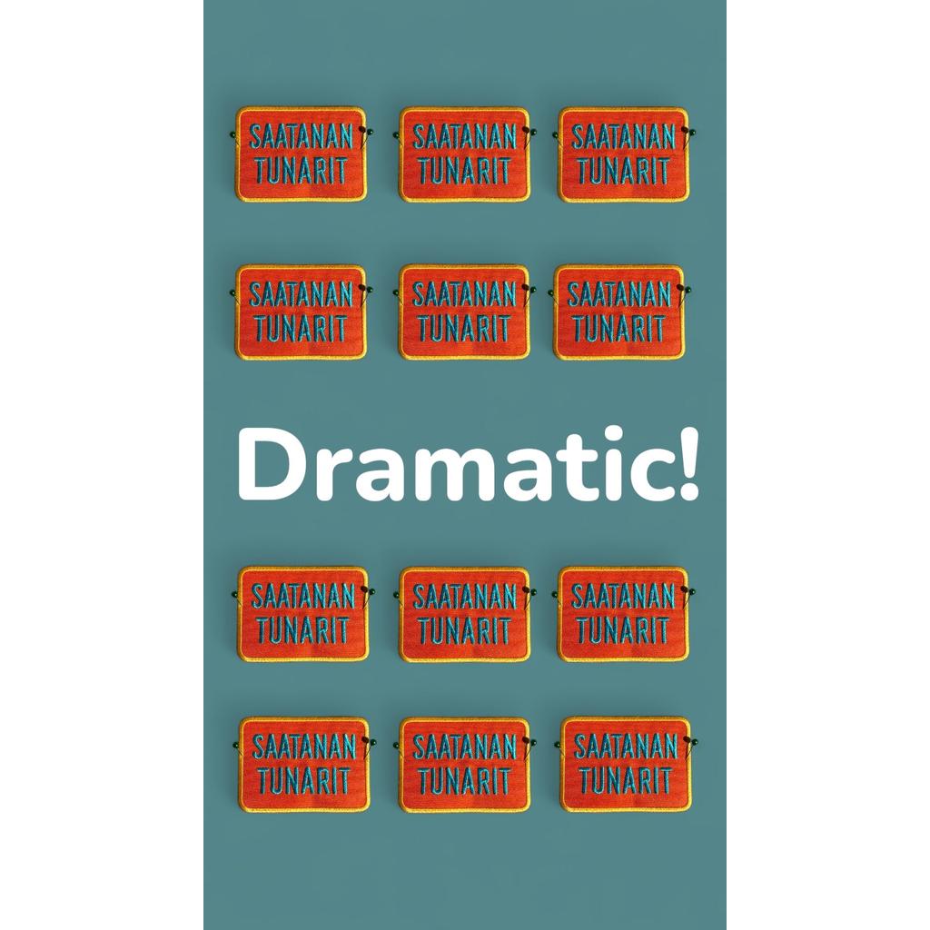 Saatanan tunarit kangasmerkki - Hoopee.fi