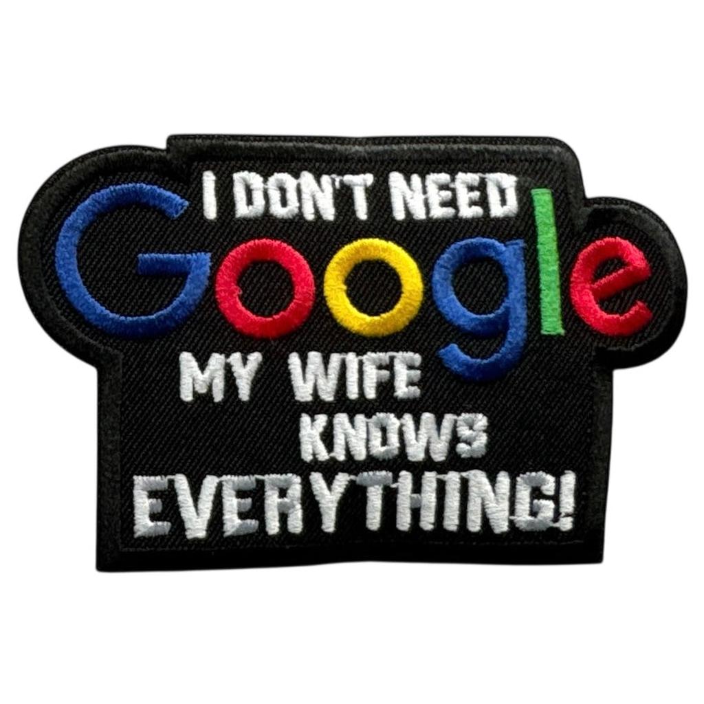 I dont need Google haalarimerkki - Hoopee.fi