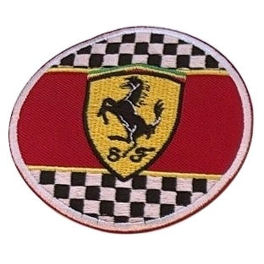 Ferrari racing kangasmerkki - Hoopee.fi