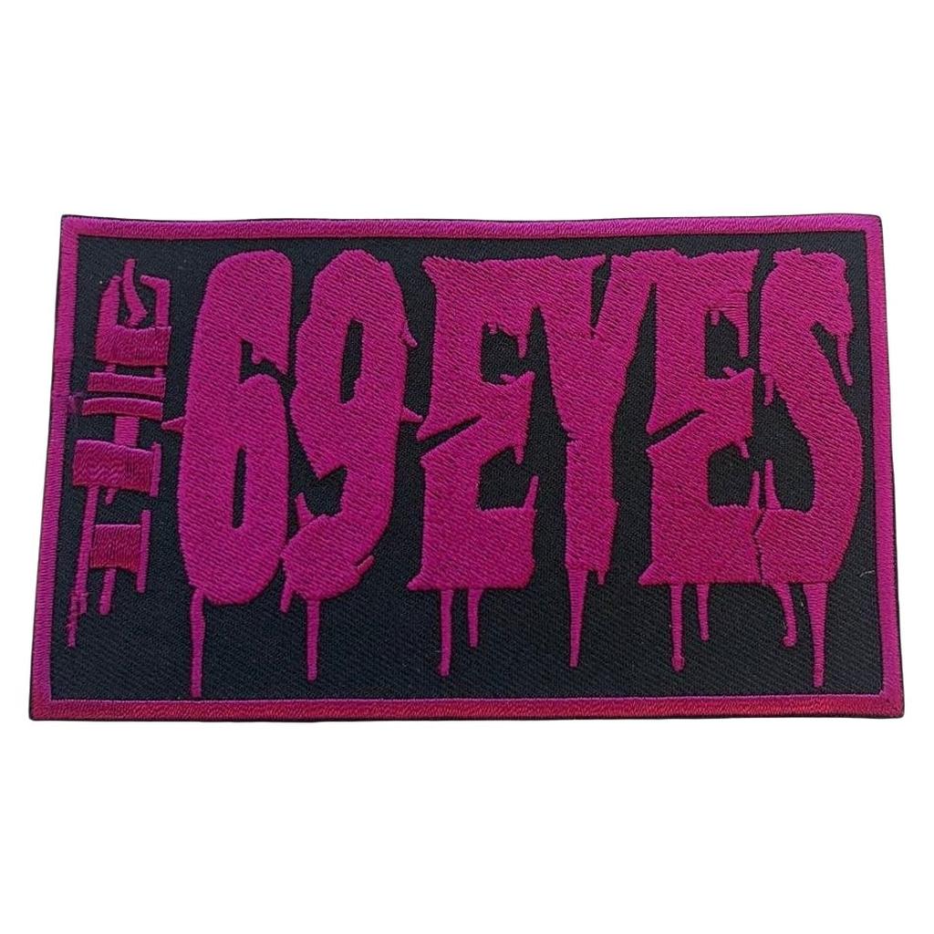 The 69 Eyes - Purple logo kangasmerkki - Hoopee.fi