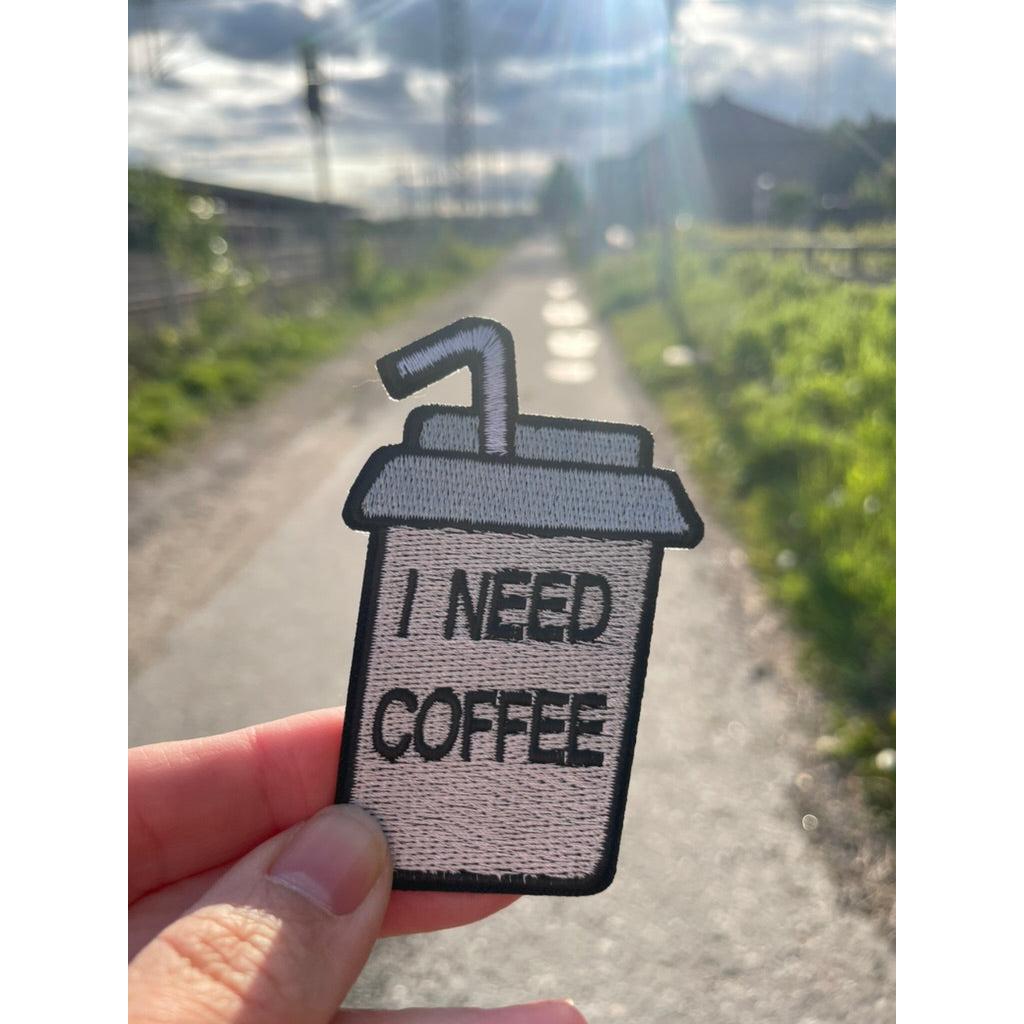 I need coffee hihamerkki - Hoopee.fi