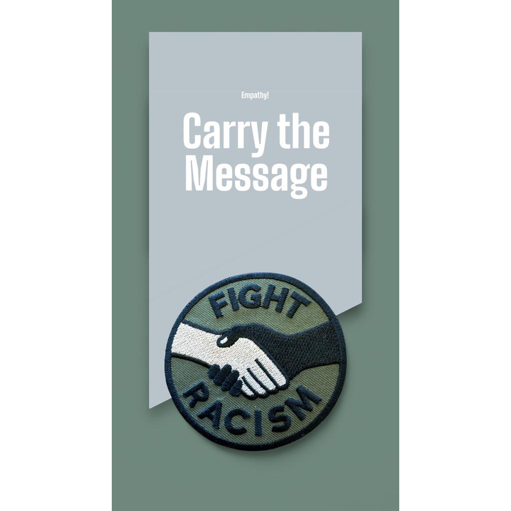 Fight Racism kangasmerkki - Hoopee.fi