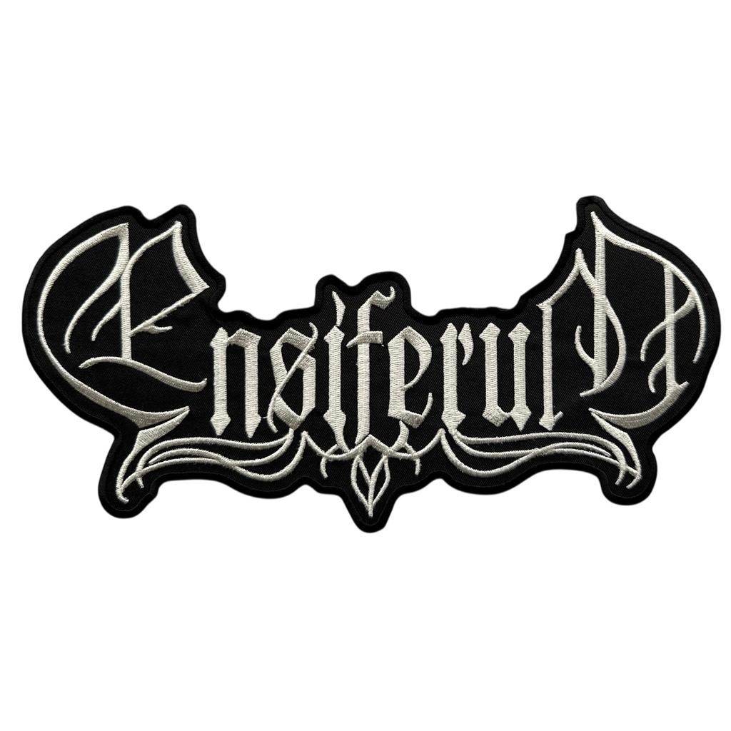 Ensiferum - White logo selkämerkki - Hoopee.fi