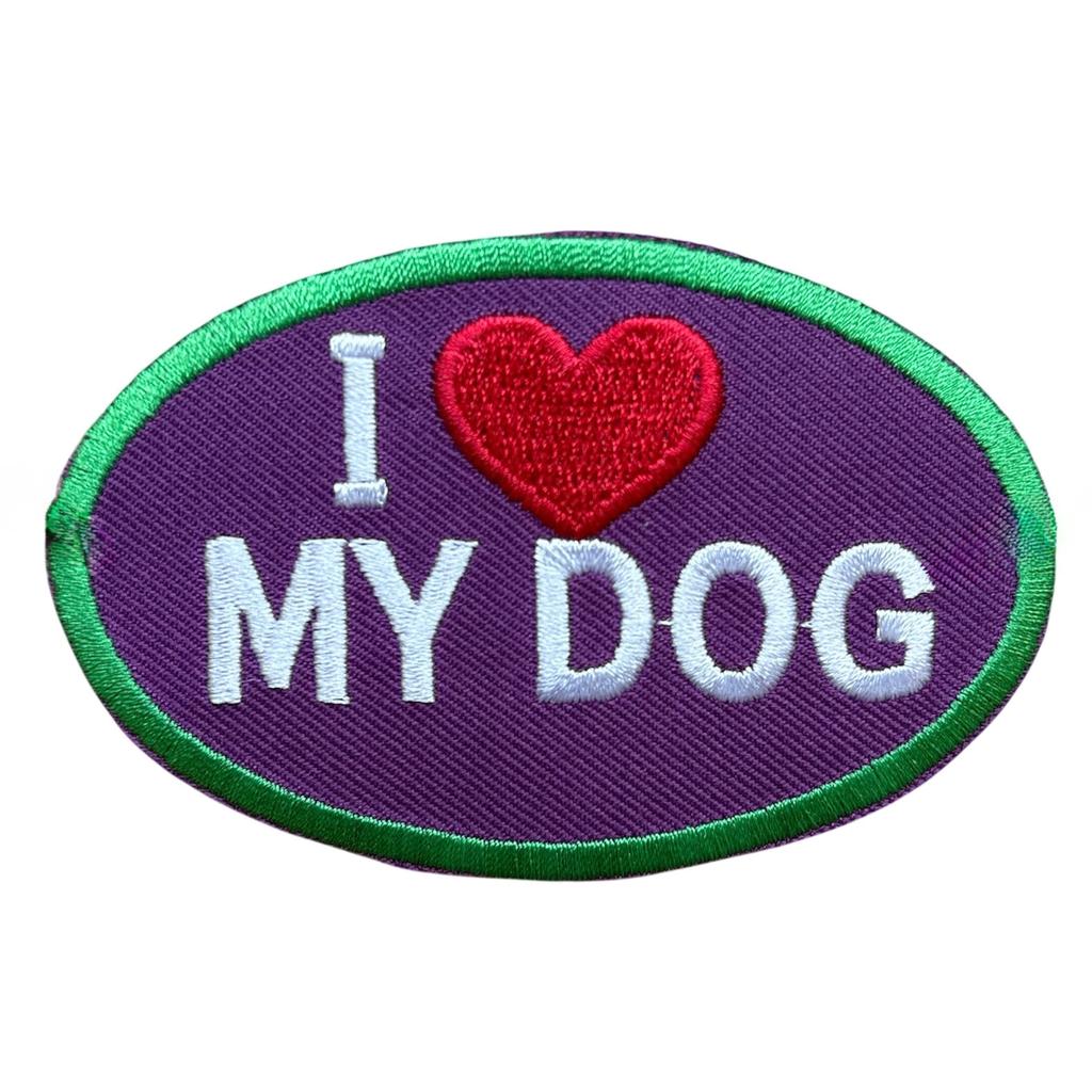 I love my dog hihamerkki - Hoopee.fi