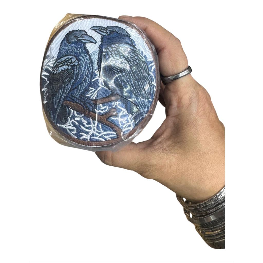 Korppipari kangasmerkki - Hoopee.fi