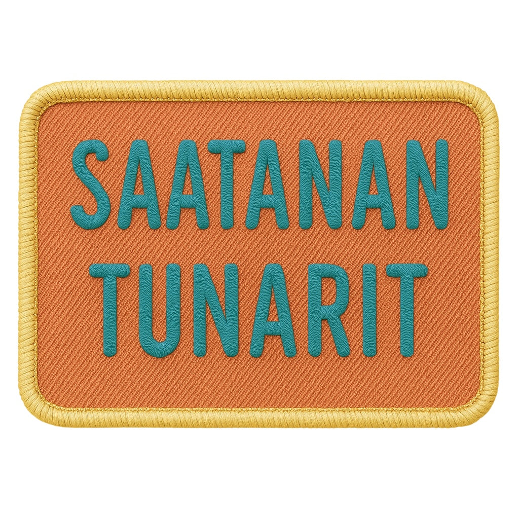 Saatanan tunarit kangasmerkki - Hoopee.fi