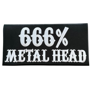 666 Metallipää selkämerkki - Hoopee.fi
