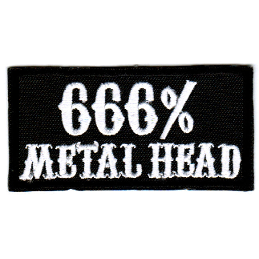 666 Metallipää hihamerkki - Hoopee.fi