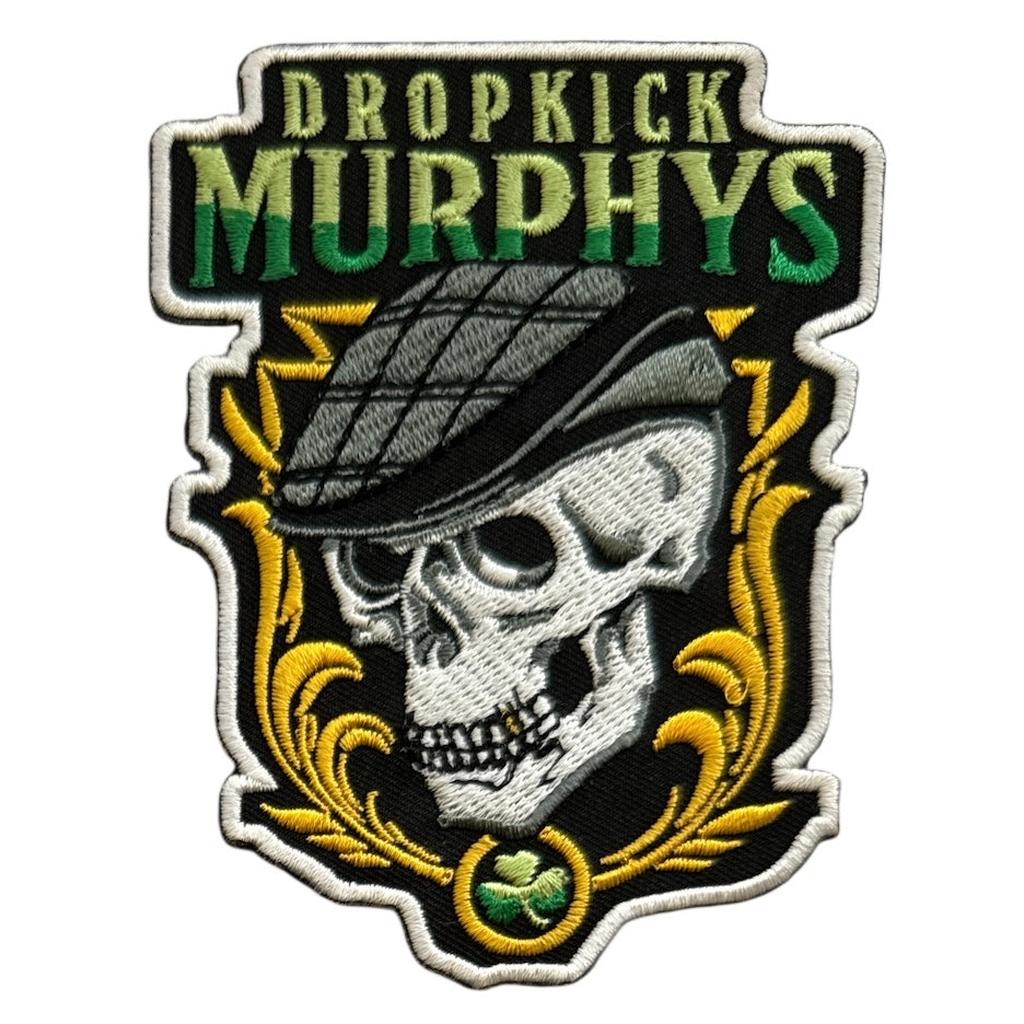 Dropkick Murphys - Skull kangasmerkki - Hoopee.fi
