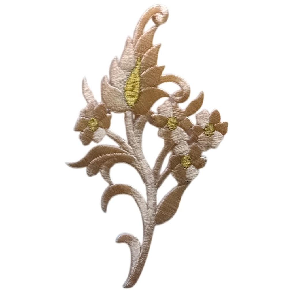 Kukkanen - Vaalean aprikoosin värinen hihamerkki - Hoopee.fi