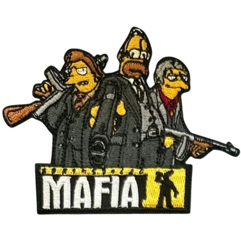 Simpsons - Mafia kangasmerkki - Hoopee.fi
