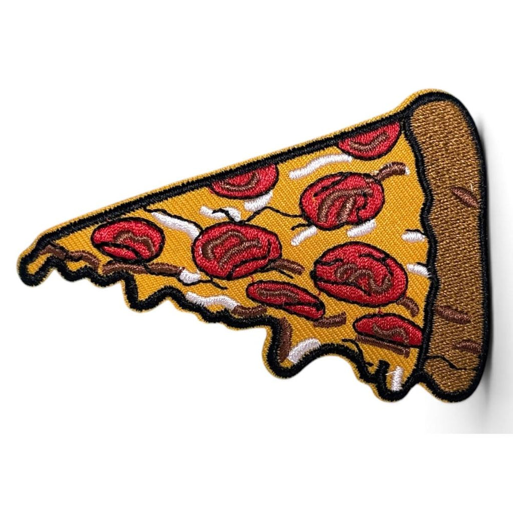 A pizza slice kangasmerkki - Hoopee.fi