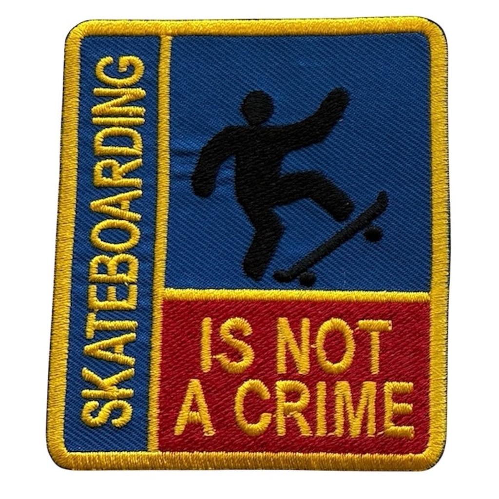 Skateboarding is not a crime hihamerkki - Hoopee.fi