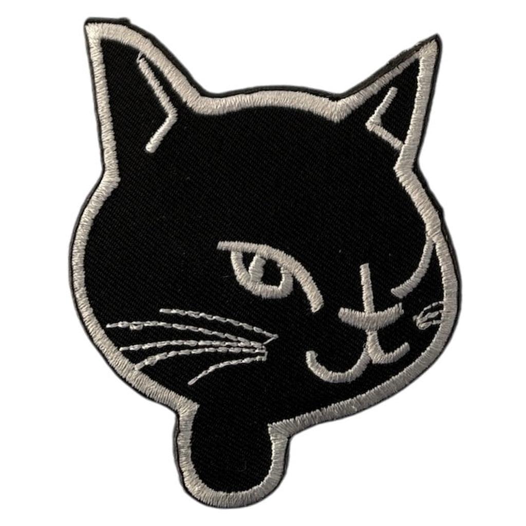 Kissan pää kangasmerkki - Hoopee.fi