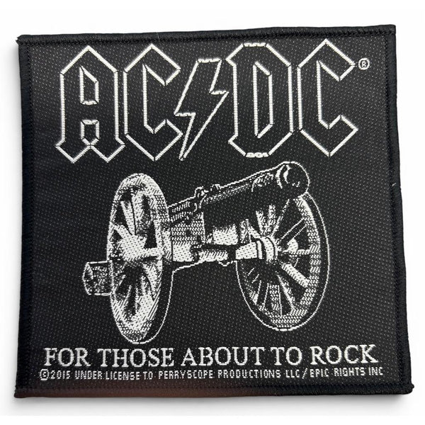 AC/DC - For those about to rock BW hihamerkki - Hoopee.fi