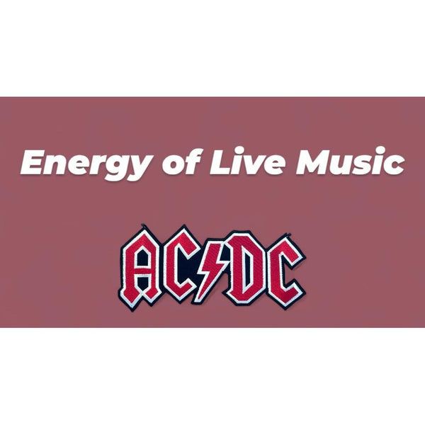 AC/DC - Jumbologo selkämerkki - Hoopee.fi