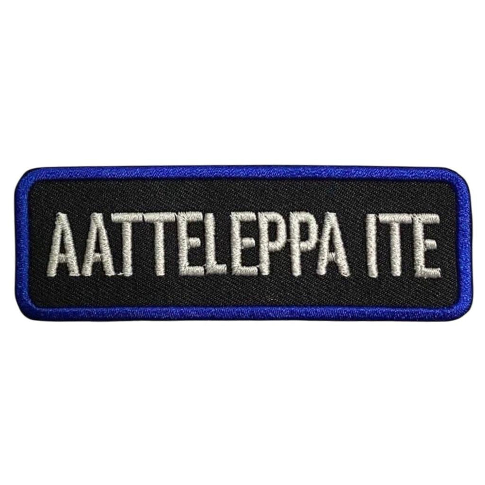 Aatteleppa ite kangasmerkki - Hoopee.fi