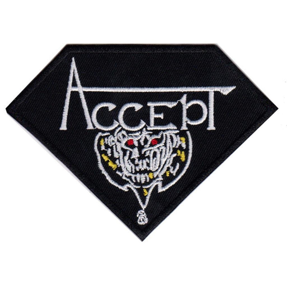 Accept - Brodeerattu Hihamerkki / Patch 7×10 cm - Hoopee.fi