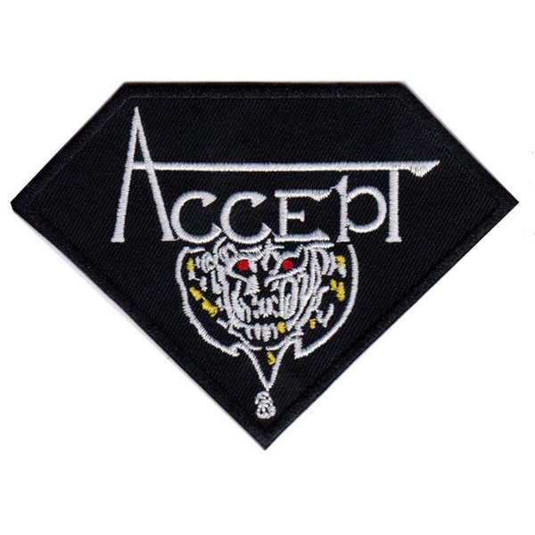 Accept - Brodeerattu Hihamerkki / Patch 7×10 cm - Hoopee.fi