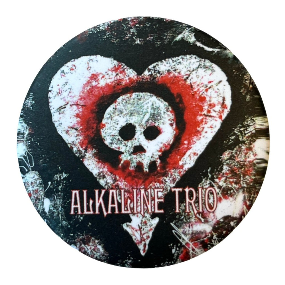 Alkaline Trio - Logo rintanappi 44 mm - Hoopee.fi