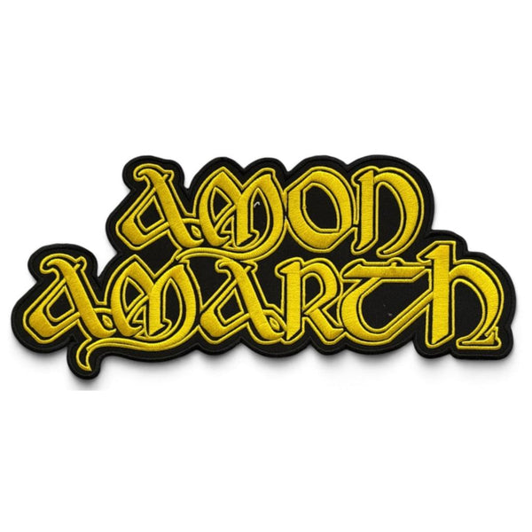 Amon Amarth - Yellow Logo selkämerkki - Hoopee.fi
