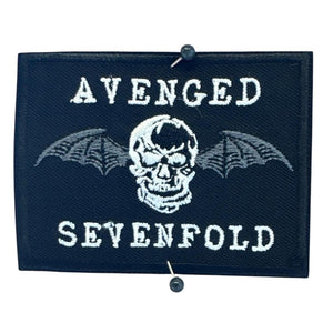 Avenged Sevenfold - Batskull kangasmerkki - Hoopee.fi