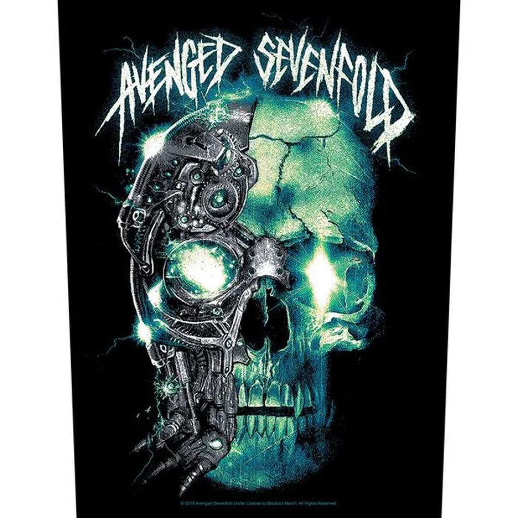 Avenged Sevenfold - Mechanical Skull selkämerkki - Hoopee.fi