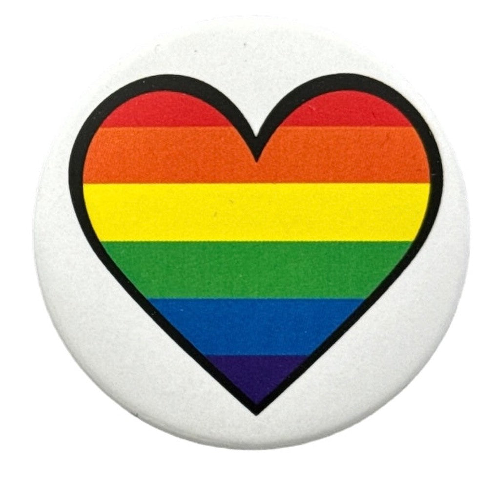 Heart shaped pride iso rintanappi - Hoopee.fi