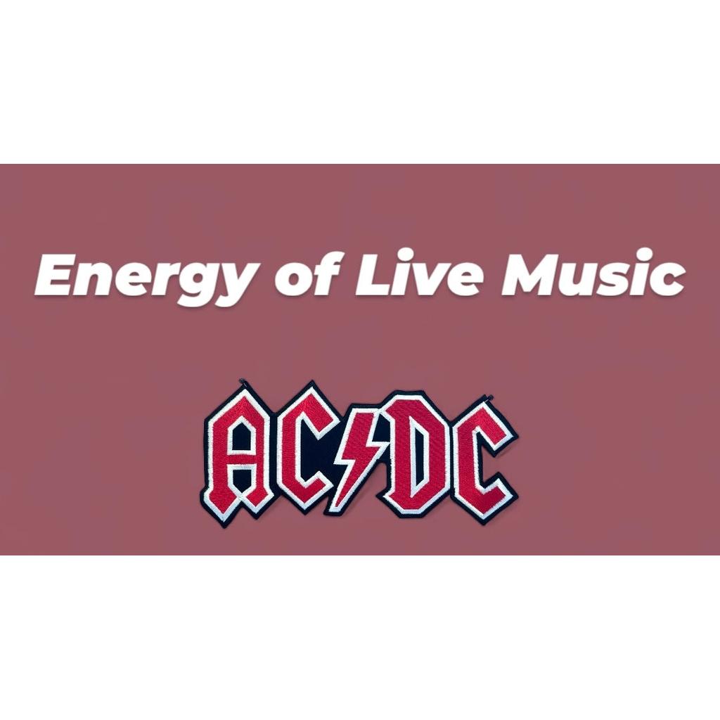 AC/DC - Jumbologo selkämerkki - Hoopee.fi