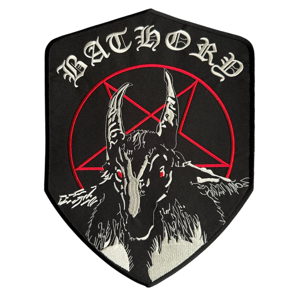 Bathory - Pentagram goat selkämerkki - Hoopee.fi
