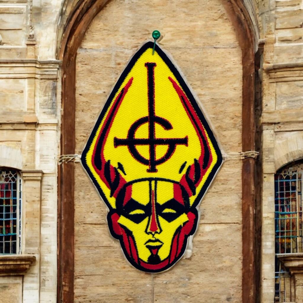 Ghost - Papa head hihamerkki - Hoopee.fi