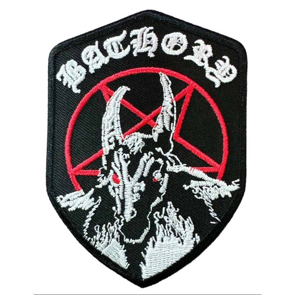 Bathory - Pentagram goat hihamerkki - Hoopee.fi