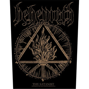 Behemoth - The Satanist Brodeerattu Selkämerkki / Back Patch 28×37 cm - Hoopee.fi